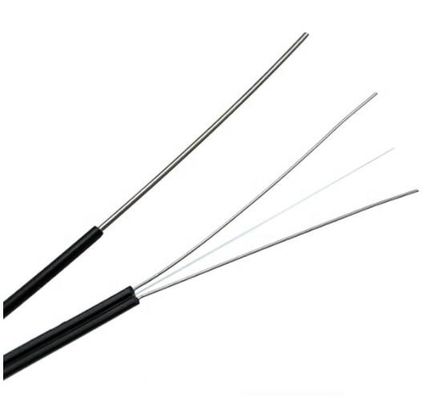 1 2 4 Core FTTH G657A1 G657A2 G652D Flat Drop Fiber Optic Cable