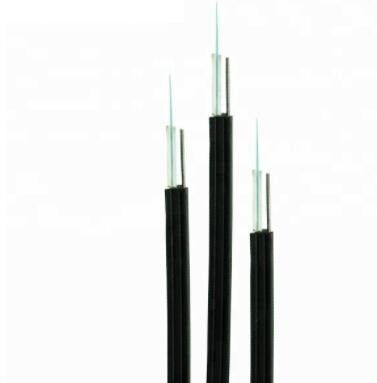 FTTH Singldemode FRP KFRP Steel Strength Member Fiber Optic Cable