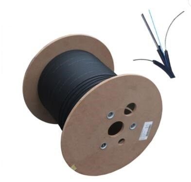 GJYXFCH 1 Core 2 Core SM Self Supporting FTTH Drop Fiber Optic Cable