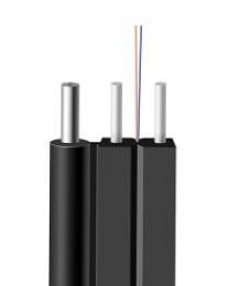 Low Smoke Sheath KFRP GJXFH 8 Core FTTH Indoor Drop Cable