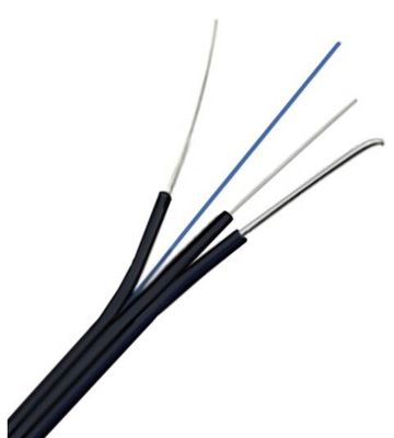 G657A FTTH Messenger Fiber Optic Cable With LSZH Jacket