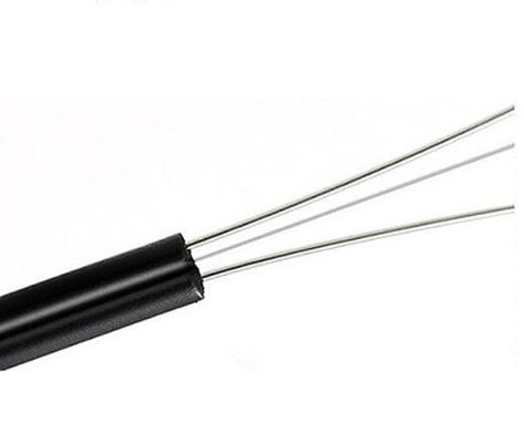 G657A FTTH Messenger Fiber Optic Cable With LSZH Jacket