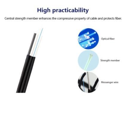 GJYXFCH 1 - 24 Core Outdoor Self Supporting FTTH Aerial Drop Cable