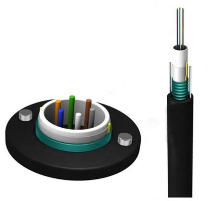 12 Core Outdoor Singlemode GYXTW Fiber Optic Cable