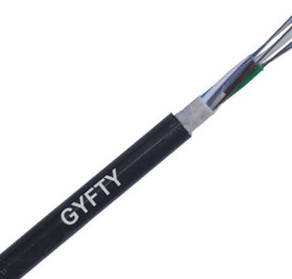24 48 Core Outdoor GYFTY Fiber Cable With FRP Strength Member