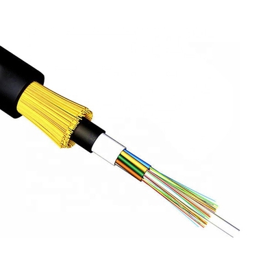 Self Supporting ADSS Fiber Cable 48 Core ISO9001 Approved Water blocking