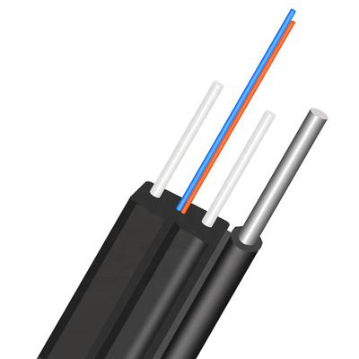 G657A1 FTTH Fiber Optic Cable , 1310nm SC LC Connector Indoor Drop Cable