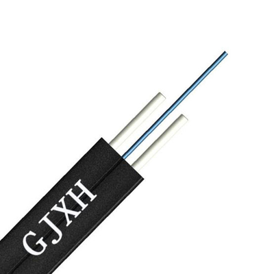 FTTH Indoor 2 Core Fiber Drop Cable 1260nm LSZH Jacket For Network Wiring System