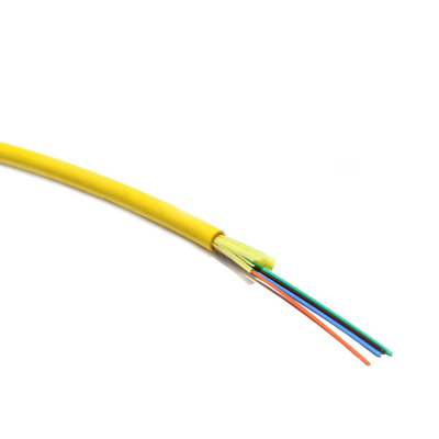 24pcs Tight Buffered Fiber , 0.5mm FRP GJFJH Indoor Fiber Cable