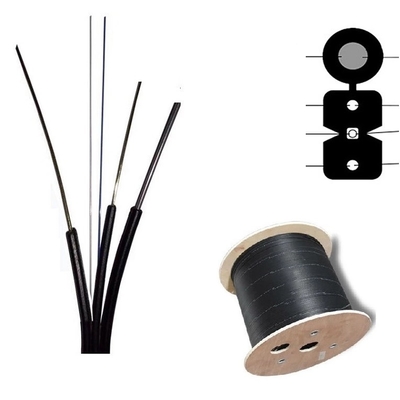 Indoor Outdoor FTTH Fiber Optic Cable 1650nm Soft Easy To Deploy