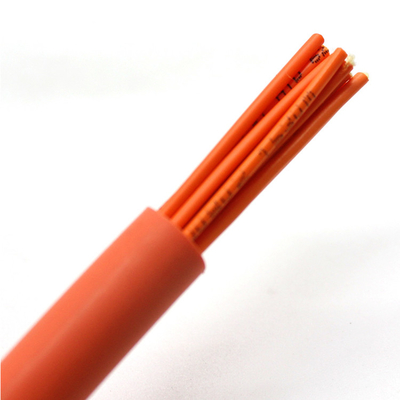 Aramid Yarn Filler 3.0mm Indoor Fiber Optic Cable 80 Deg Aerial Multicore