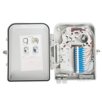 8 12 16 24 Core FTTH BOX Fiber Access Terminal / Optical Fiber Cable Distribution Box