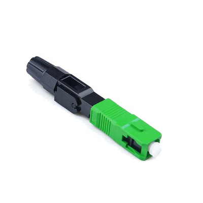 SC APC UPC Fiber Optic Fast Connector For FTTH Drop Cable Field Termination