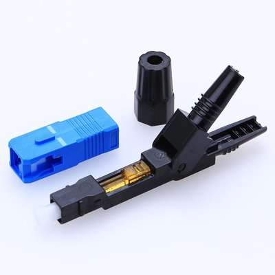 FTTH Single Mode UPC APC Fiber Optic Quick Connector SC APC Fiber Fast Connector