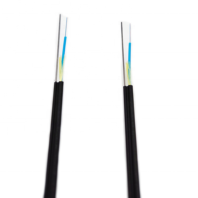 Outdoor Aerial Ftth 24 12 Core Optical Cable Fiber Self Supporting